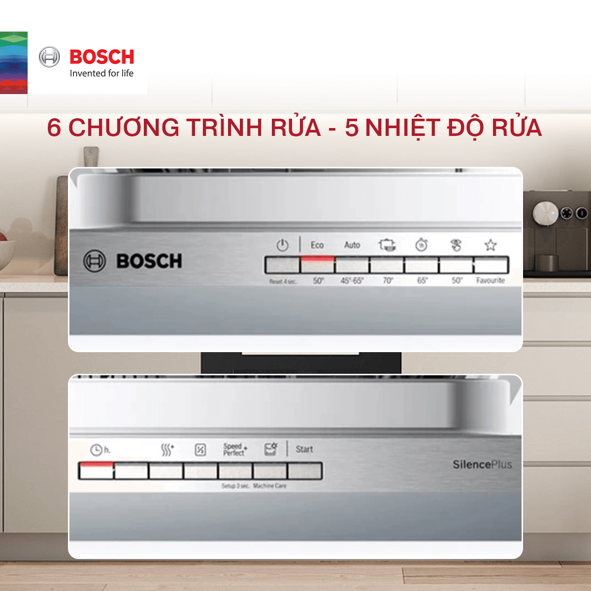 Máy rửa bát Bosch SGV4HAX48E giá tốt